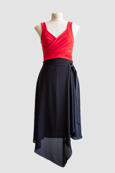 Vienna top - Red Matt