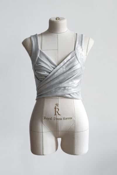 Vienna top - Silver Shimmer