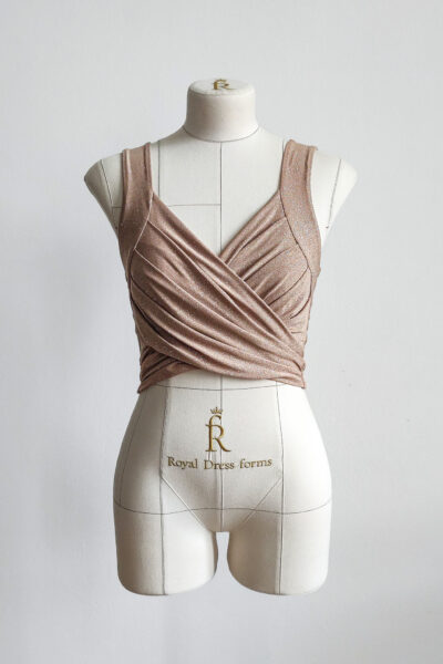 Vienna top - Сhampagne Shimmer