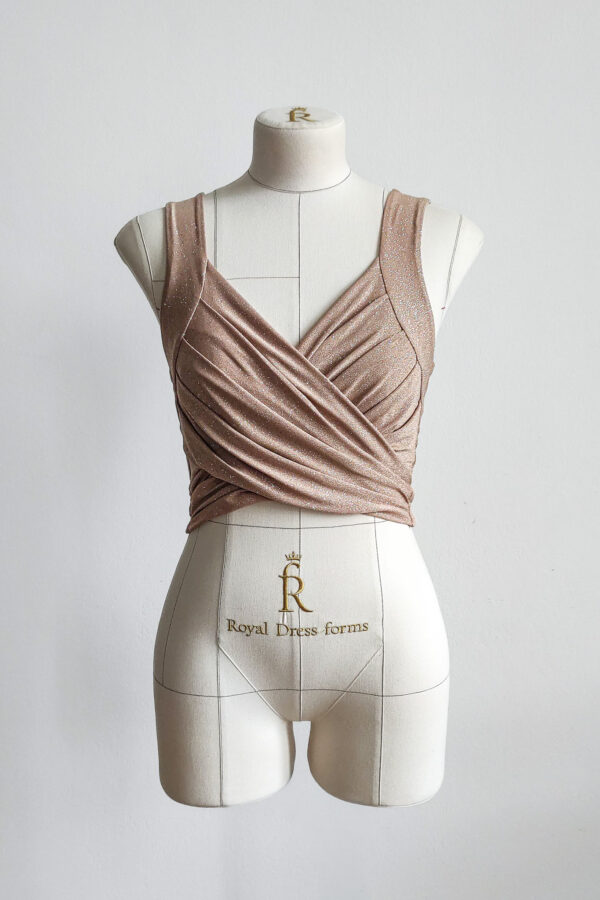 Vienna top - Сhampagne Shimmer