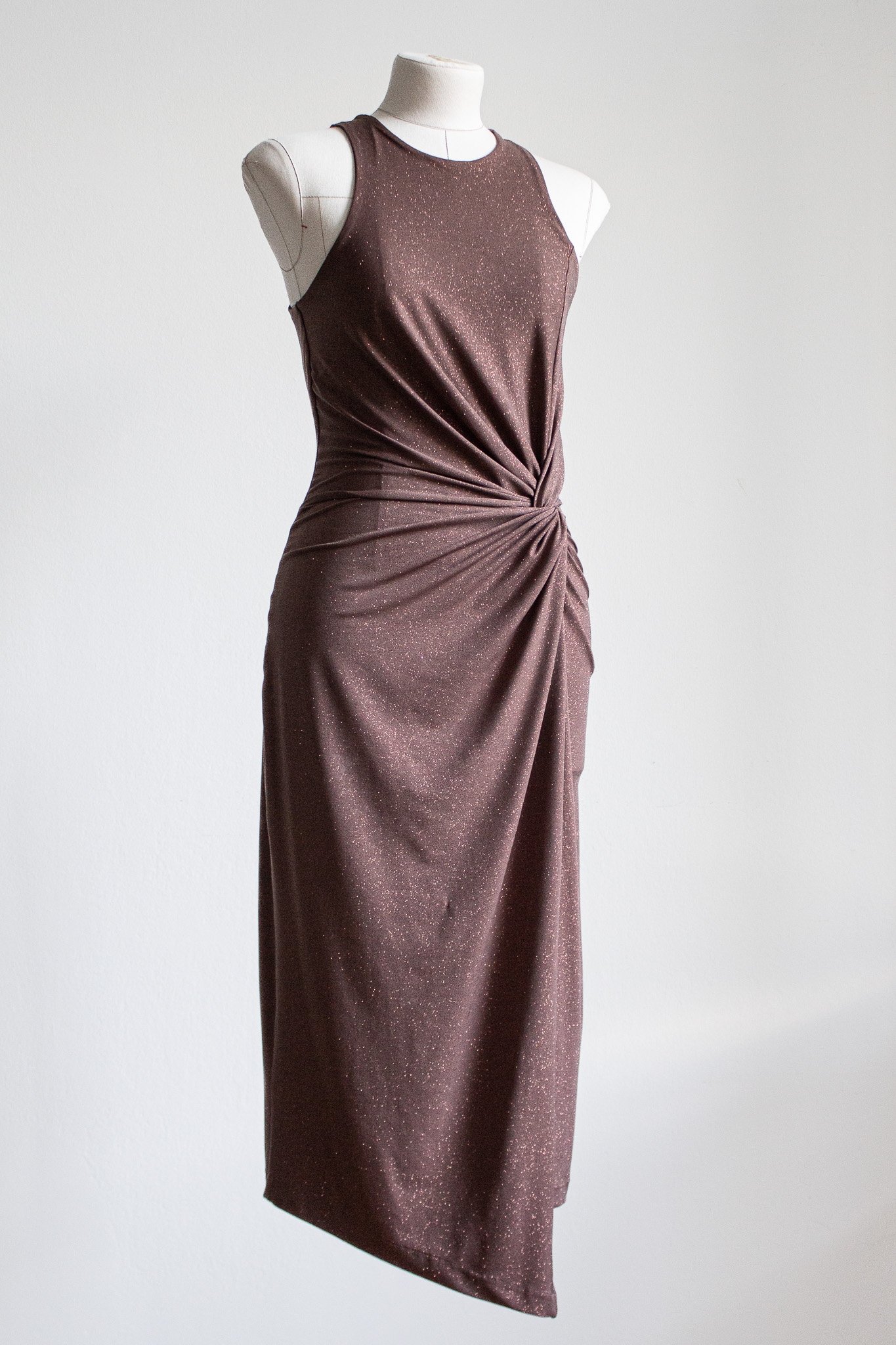 Napoli dress - Chocolate - Image 3