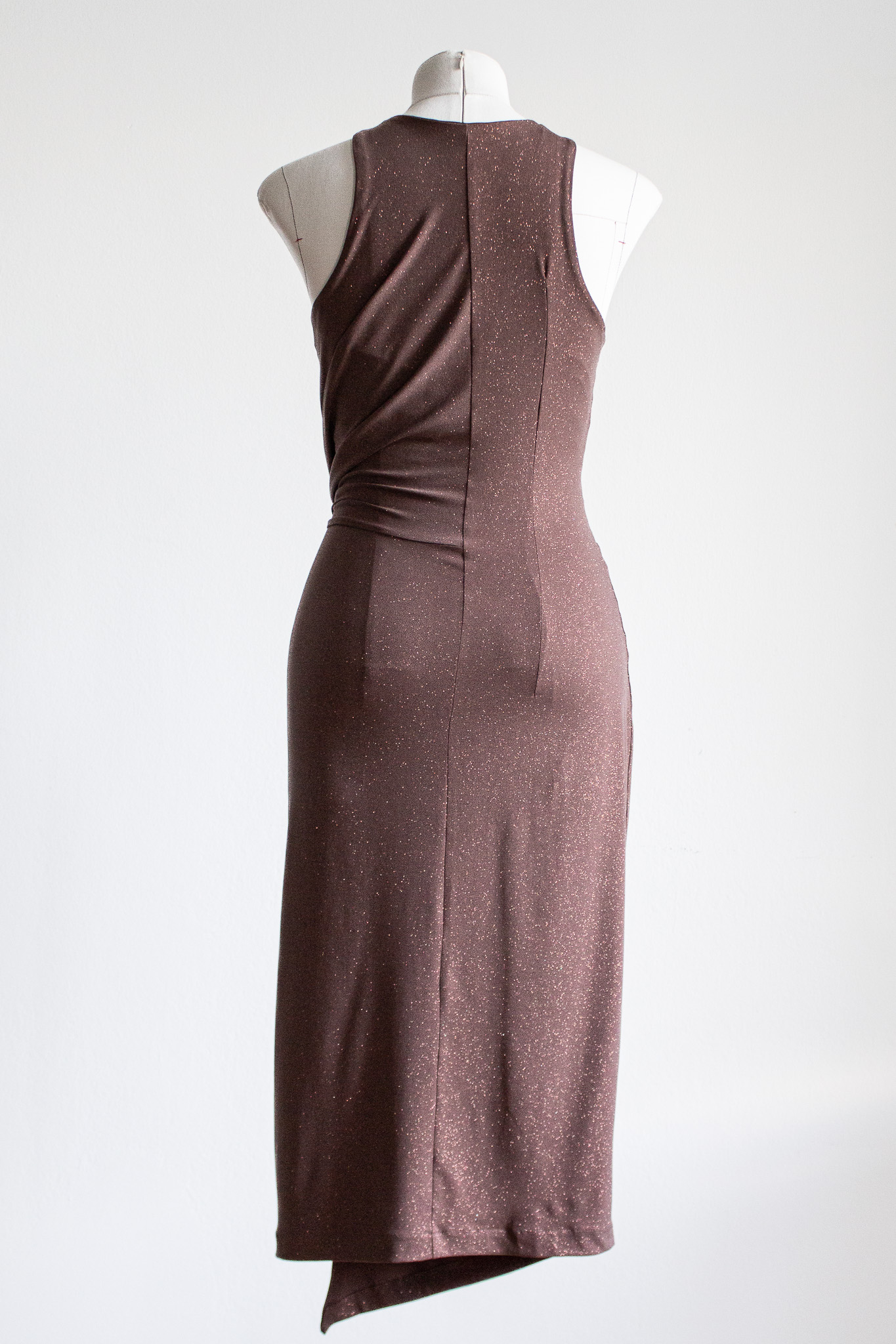 Napoli dress - Chocolate - Image 5