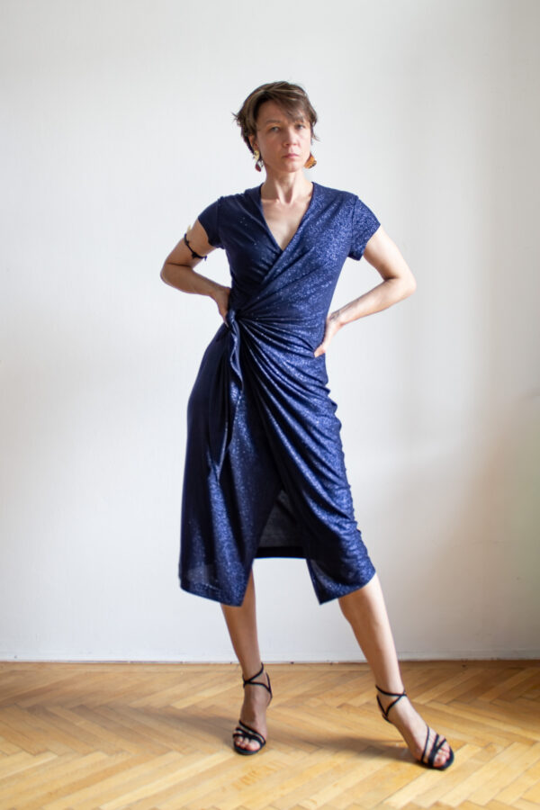 Sofia dress - Midnight shimmer