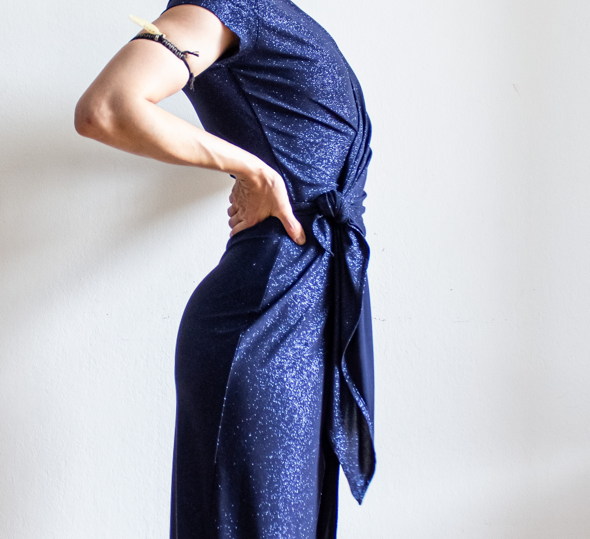 Sofia dress - Midnight shimmer - Image 4