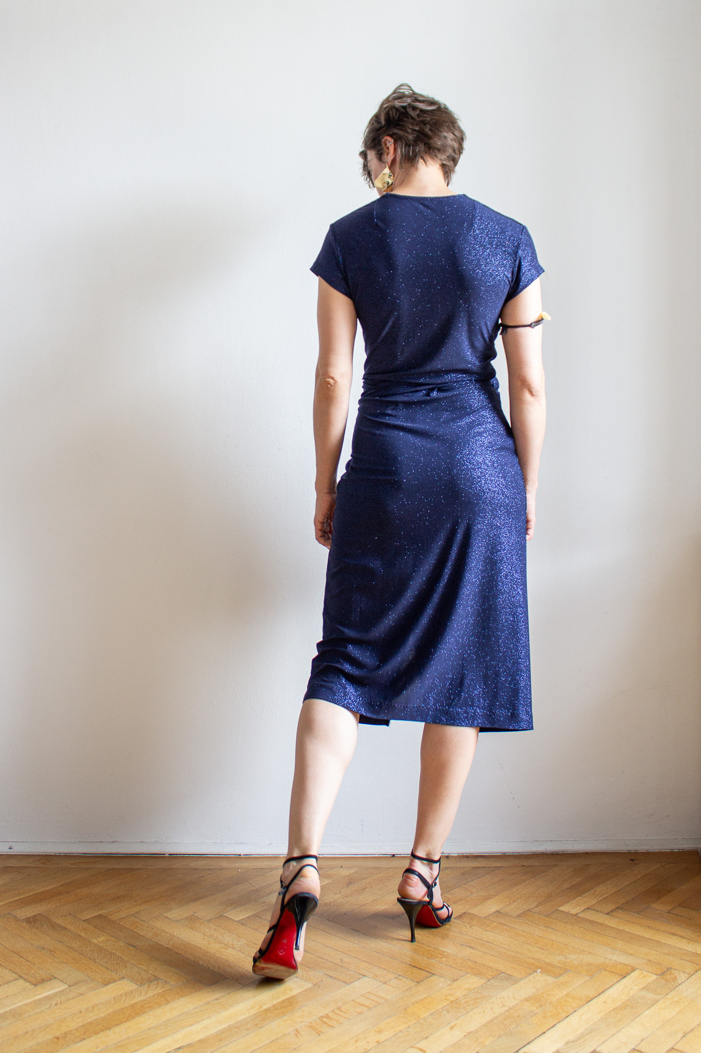 Sofia dress - Midnight shimmer - Image 2