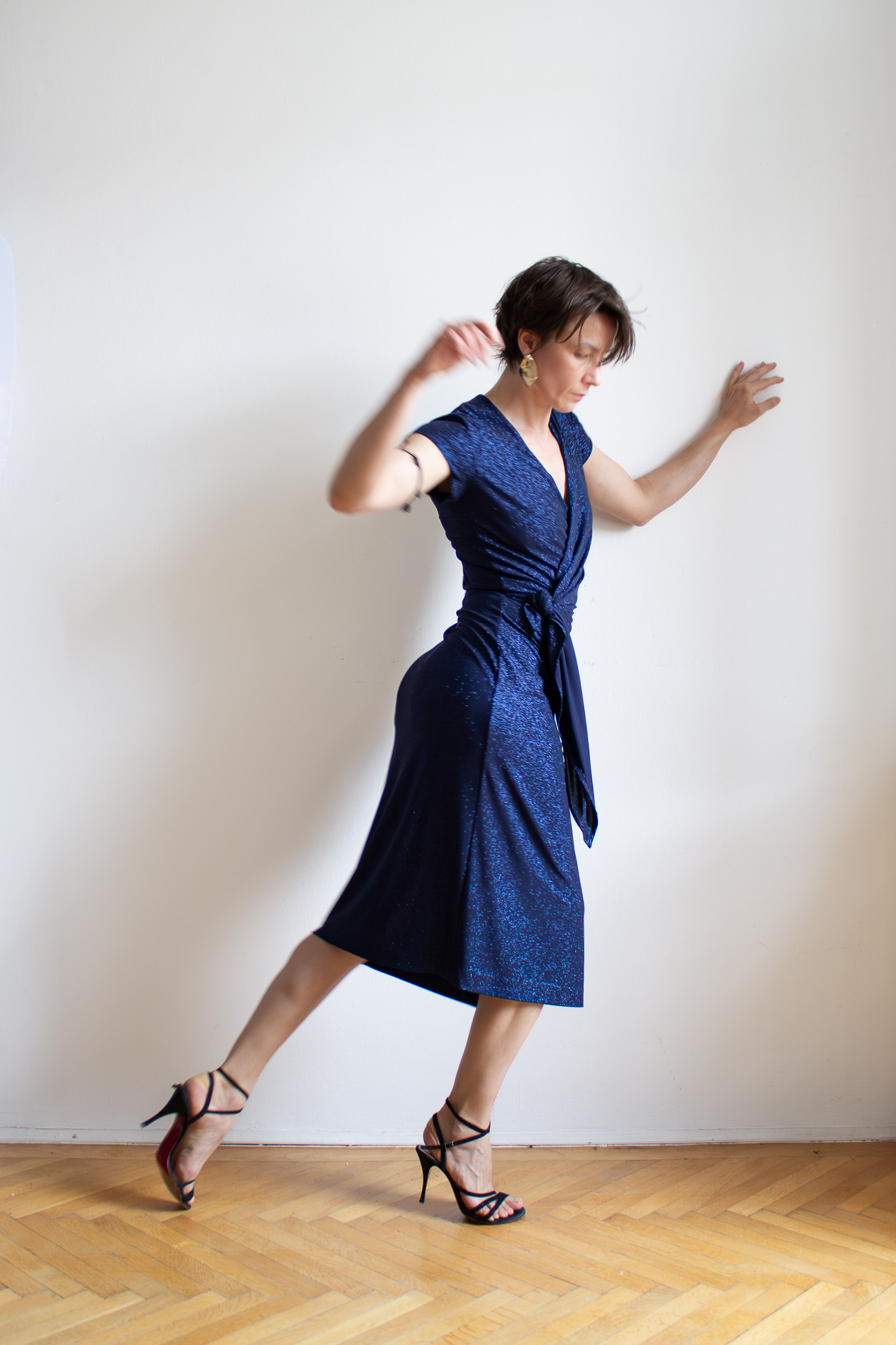 Sofia dress - Midnight shimmer - Image 3