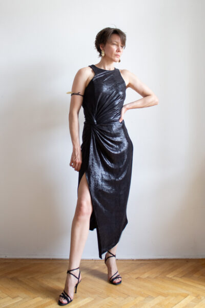 Napoli dress - Obsidian black