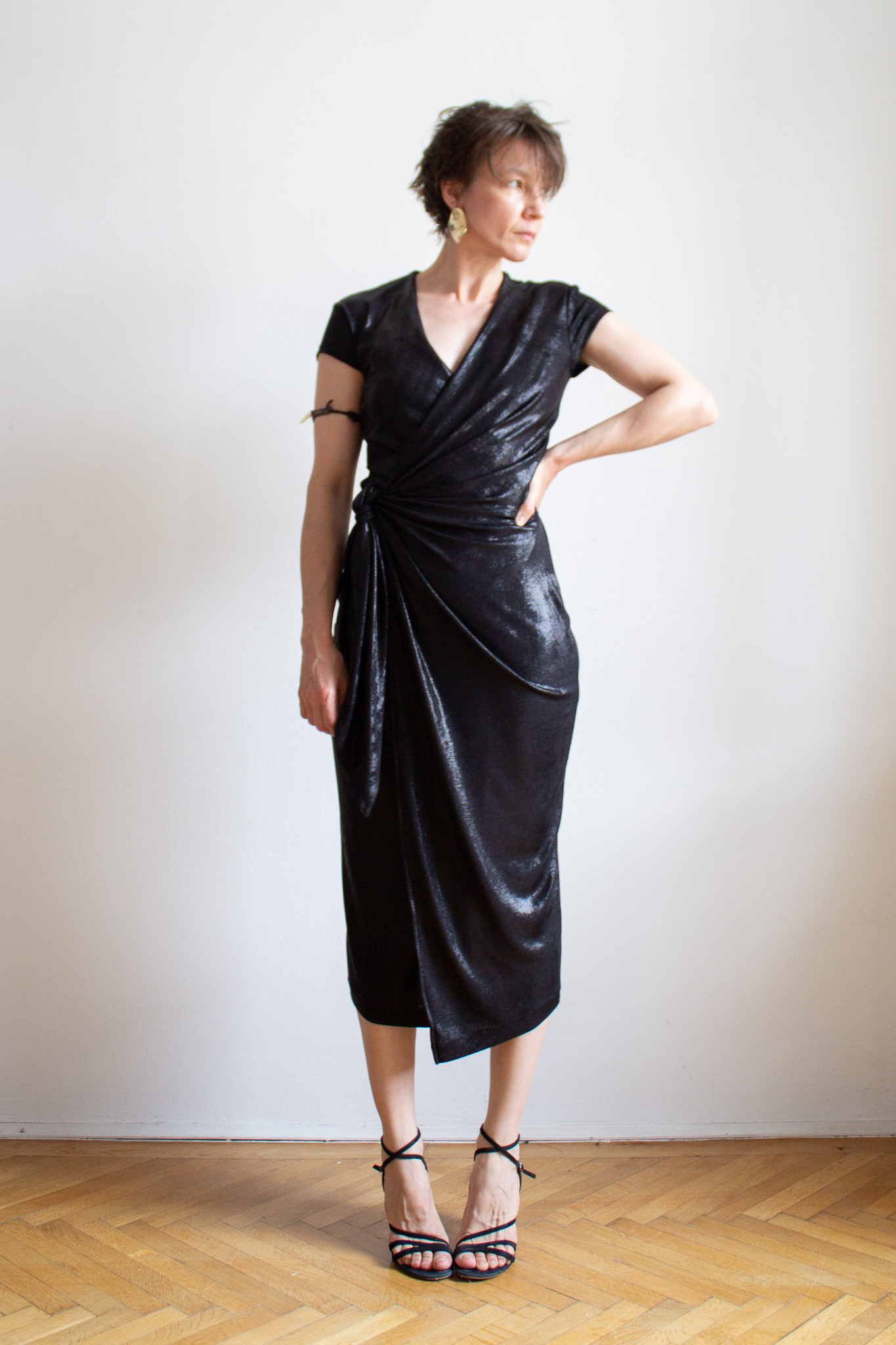 Sofia dress - Obsidian black - Image 3