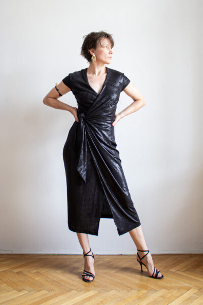 Sofia dress - Obsidian black