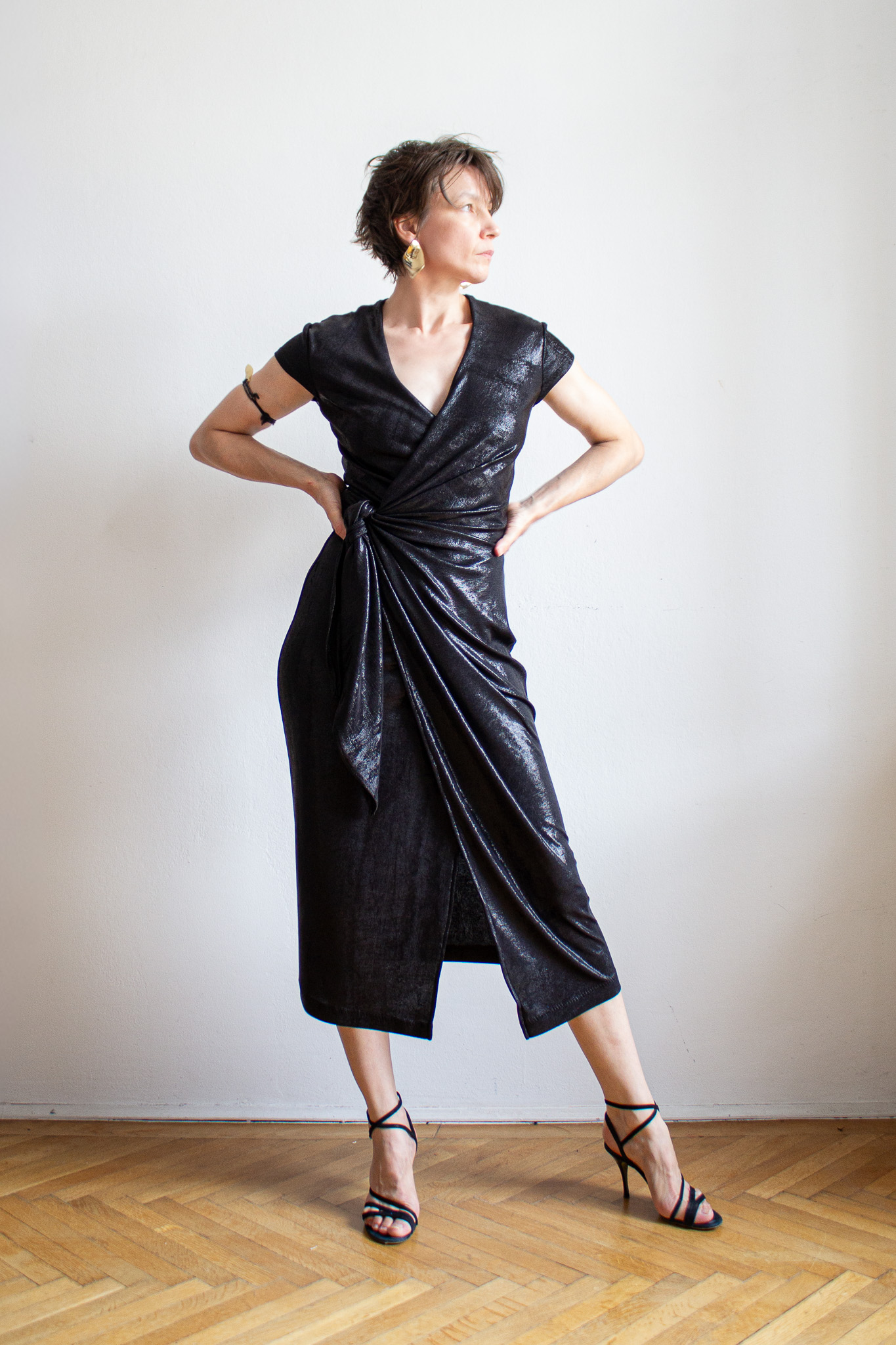 Sofia dress - Obsidian black