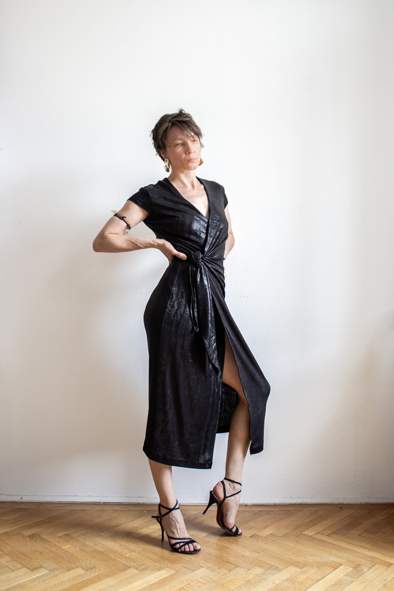 Sofia dress - Obsidian black - Image 2
